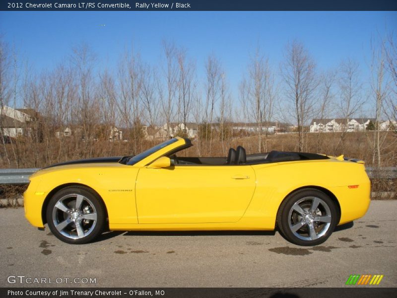  2012 Camaro LT/RS Convertible Rally Yellow