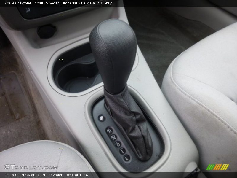 Imperial Blue Metallic / Gray 2009 Chevrolet Cobalt LS Sedan