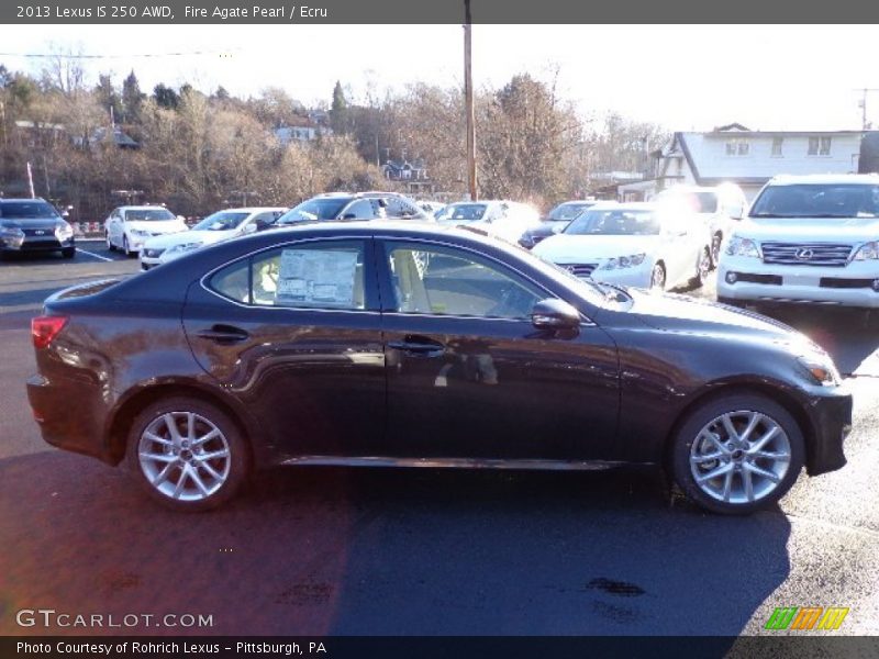 Fire Agate Pearl / Ecru 2013 Lexus IS 250 AWD