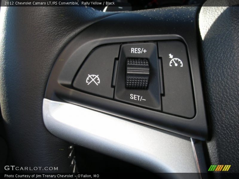 Controls of 2012 Camaro LT/RS Convertible