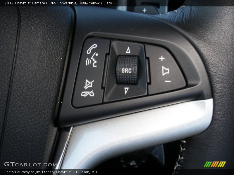 Controls of 2012 Camaro LT/RS Convertible