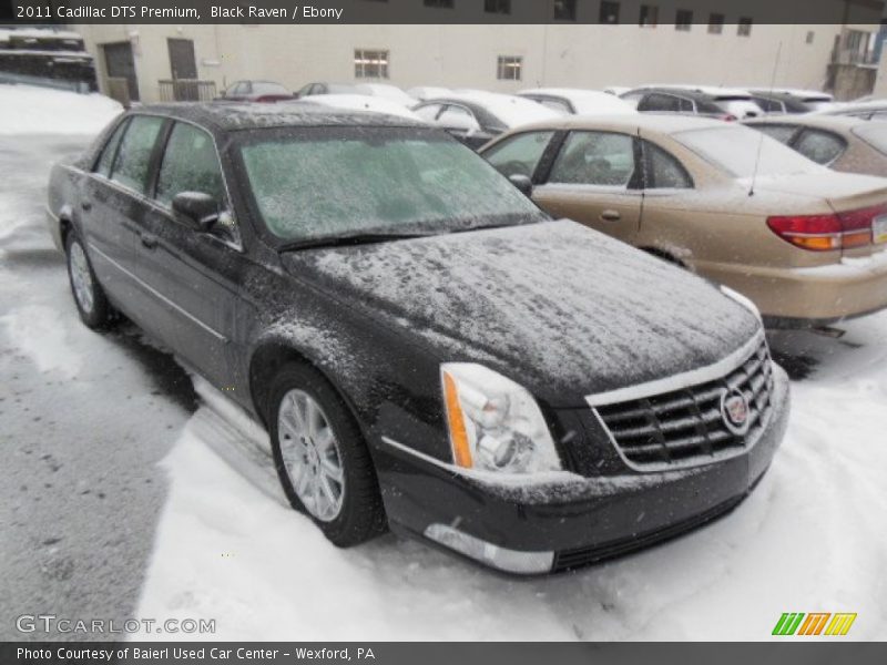 Black Raven / Ebony 2011 Cadillac DTS Premium