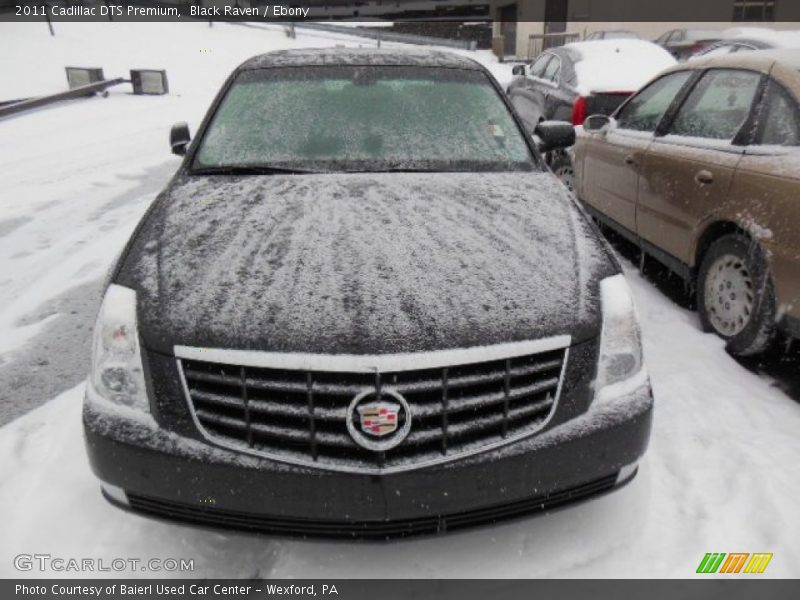 Black Raven / Ebony 2011 Cadillac DTS Premium