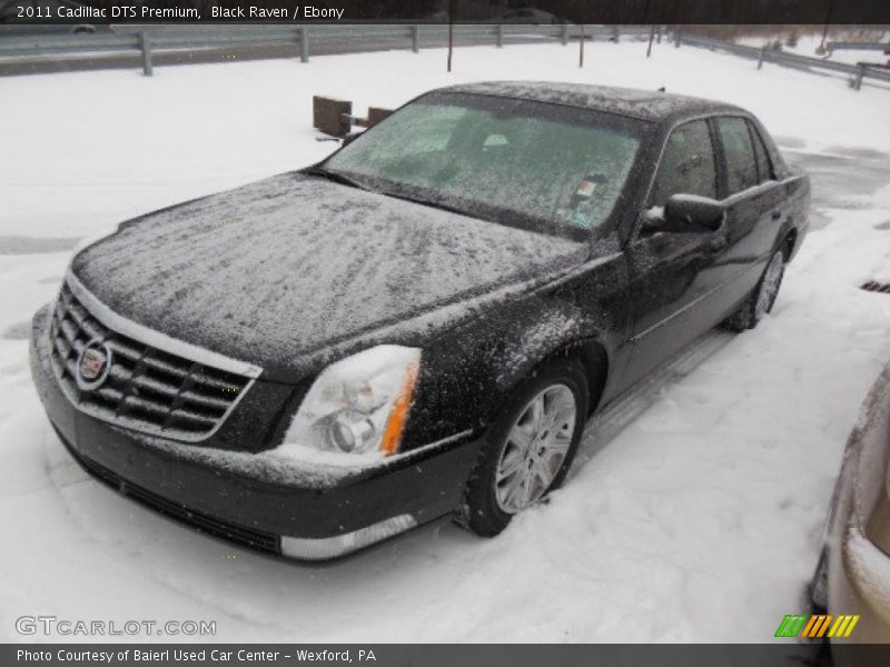 Black Raven / Ebony 2011 Cadillac DTS Premium