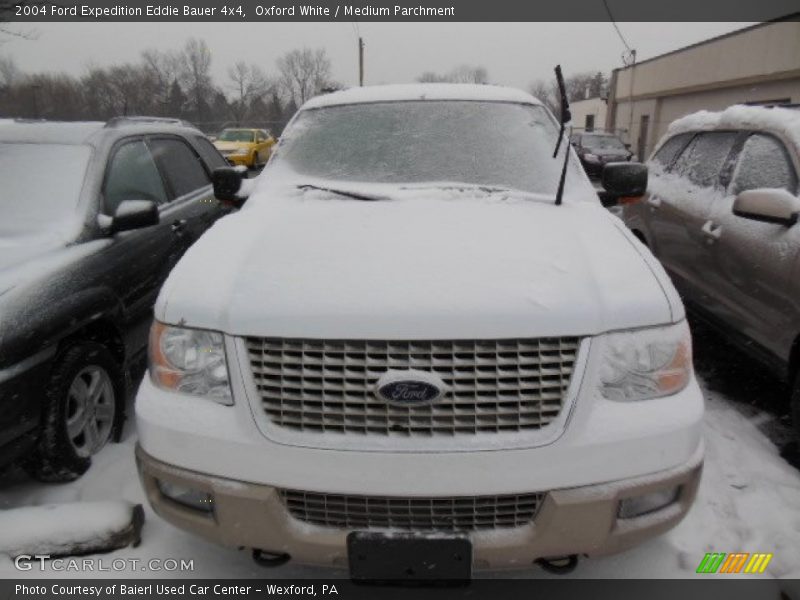 Oxford White / Medium Parchment 2004 Ford Expedition Eddie Bauer 4x4
