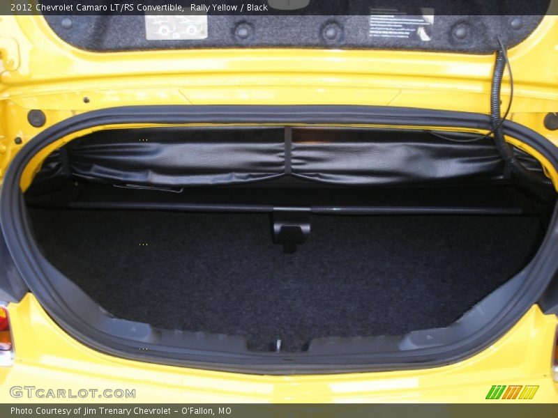  2012 Camaro LT/RS Convertible Trunk