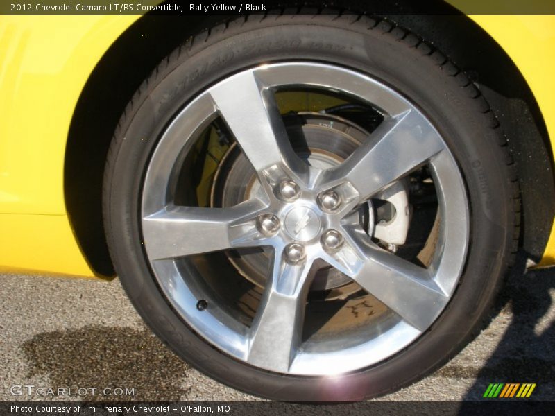  2012 Camaro LT/RS Convertible Wheel