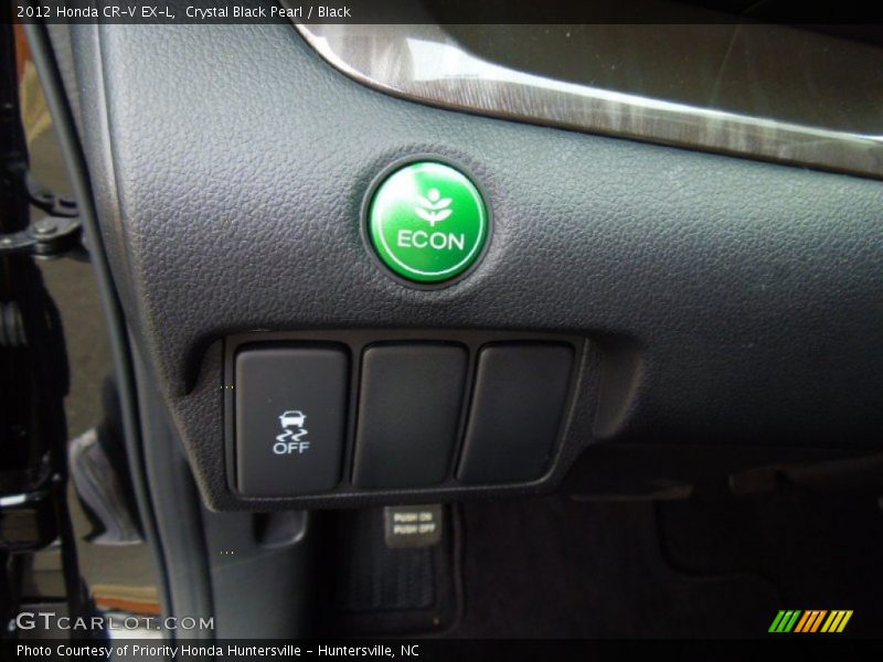 Crystal Black Pearl / Black 2012 Honda CR-V EX-L