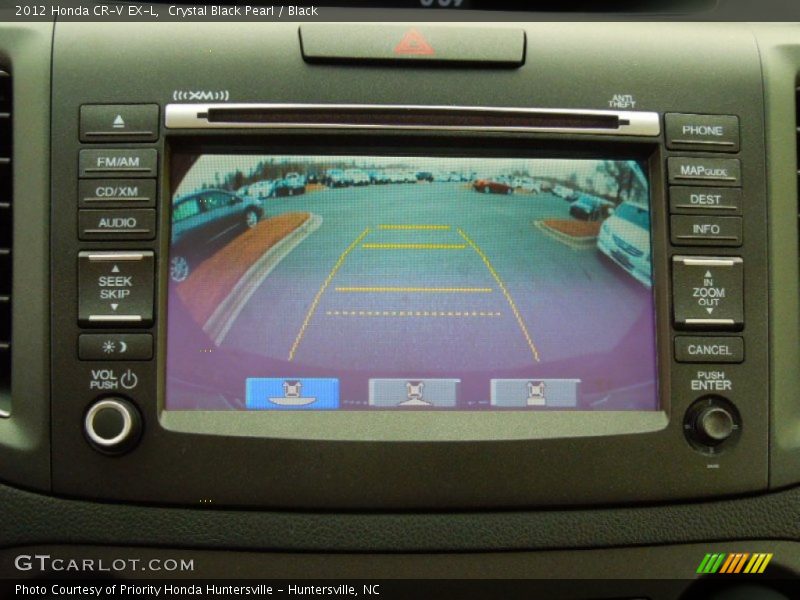 Crystal Black Pearl / Black 2012 Honda CR-V EX-L