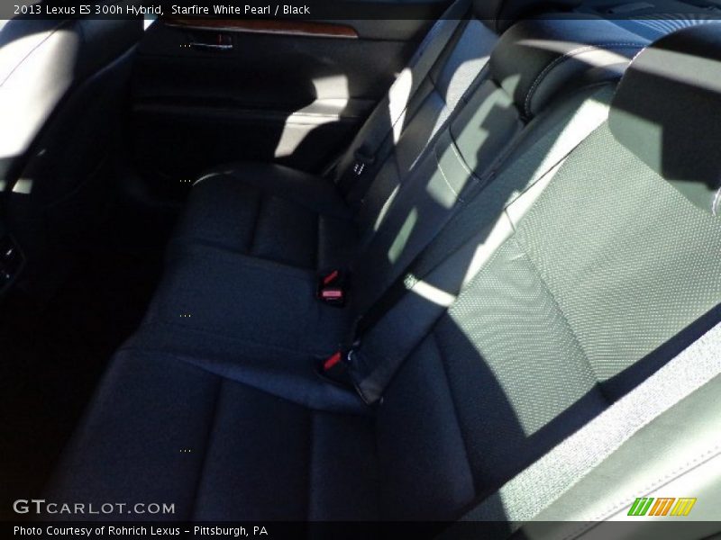 Starfire White Pearl / Black 2013 Lexus ES 300h Hybrid