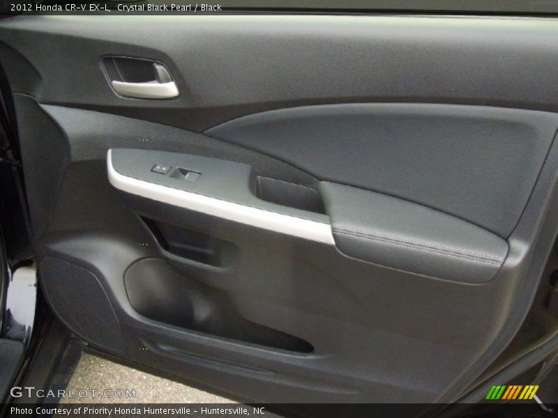 Crystal Black Pearl / Black 2012 Honda CR-V EX-L