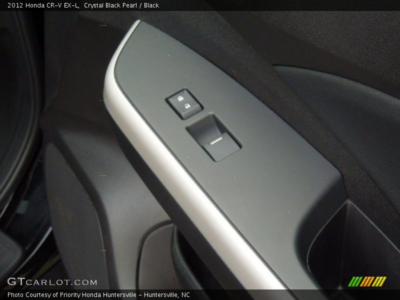 Crystal Black Pearl / Black 2012 Honda CR-V EX-L