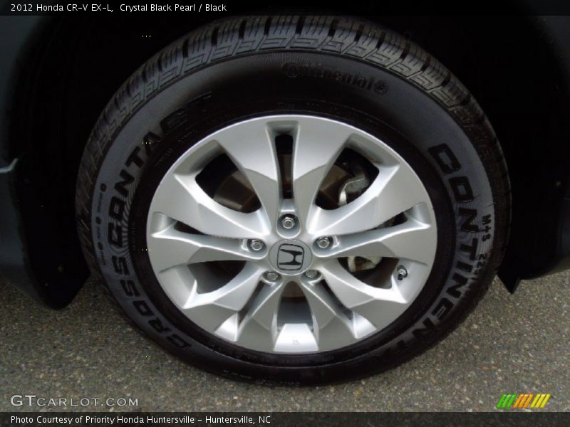 Crystal Black Pearl / Black 2012 Honda CR-V EX-L