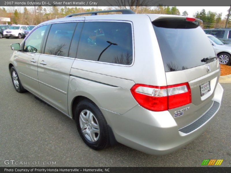 Silver Pearl Metallic / Gray 2007 Honda Odyssey EX-L