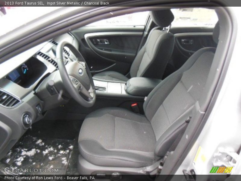Ingot Silver Metallic / Charcoal Black 2013 Ford Taurus SEL