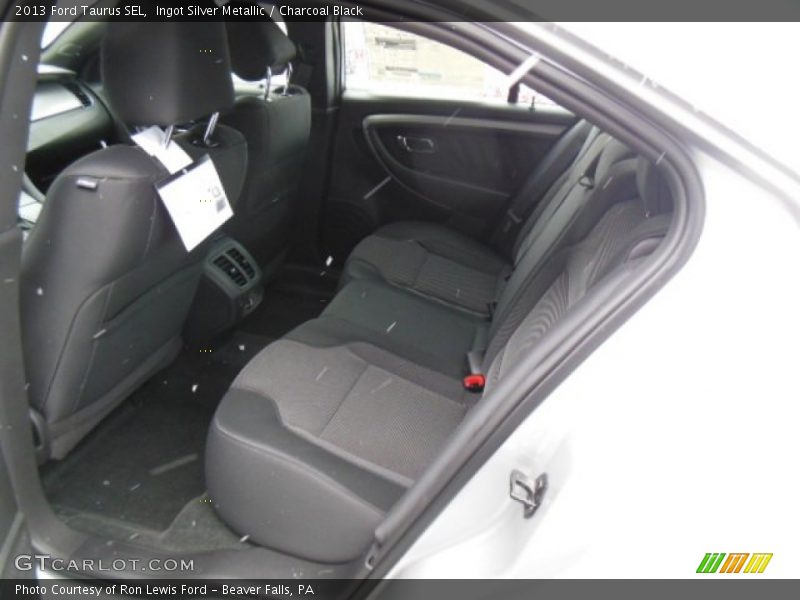 Ingot Silver Metallic / Charcoal Black 2013 Ford Taurus SEL