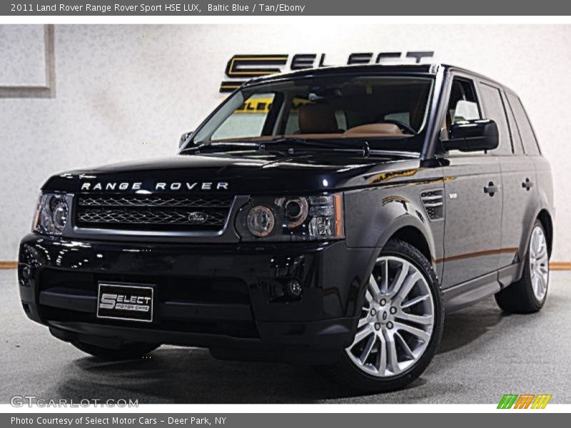 Baltic Blue / Tan/Ebony 2011 Land Rover Range Rover Sport HSE LUX