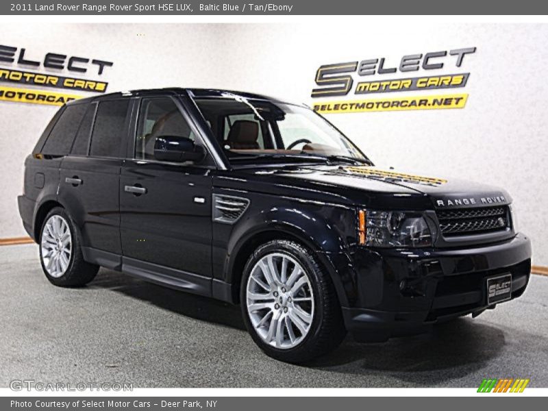 Baltic Blue / Tan/Ebony 2011 Land Rover Range Rover Sport HSE LUX
