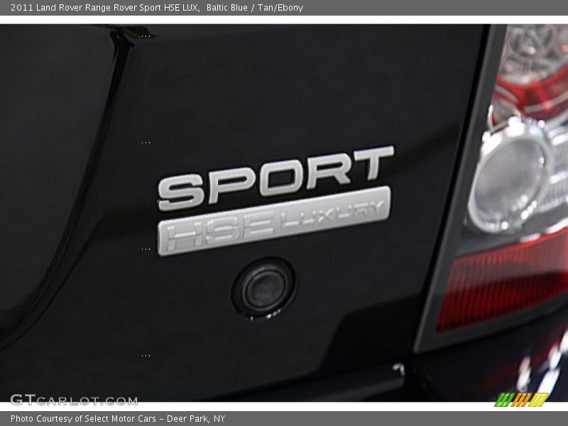 Baltic Blue / Tan/Ebony 2011 Land Rover Range Rover Sport HSE LUX