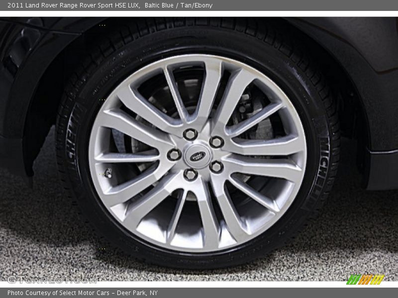 Baltic Blue / Tan/Ebony 2011 Land Rover Range Rover Sport HSE LUX