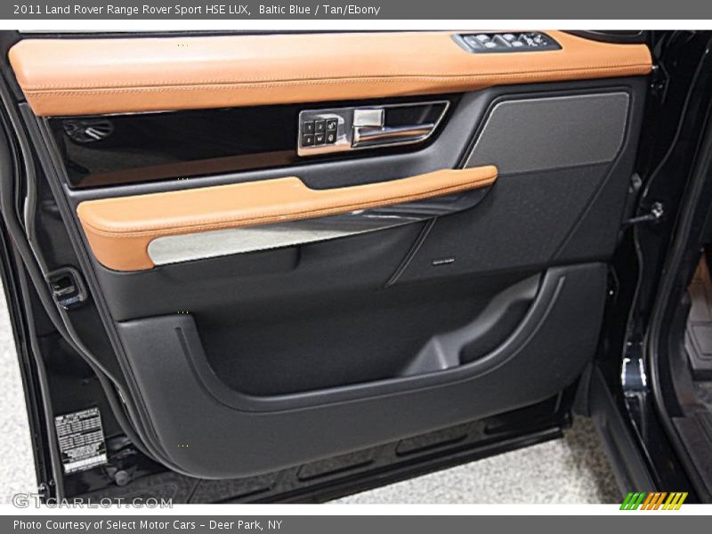 Baltic Blue / Tan/Ebony 2011 Land Rover Range Rover Sport HSE LUX