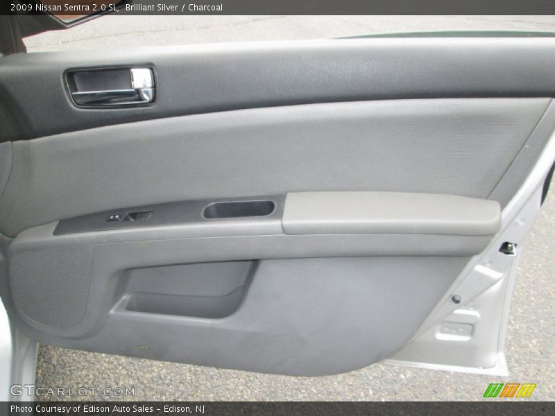 Brilliant Silver / Charcoal 2009 Nissan Sentra 2.0 SL