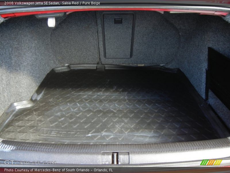  2008 Jetta SE Sedan Trunk