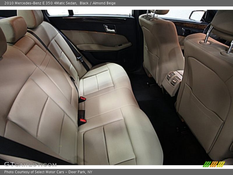 Black / Almond Beige 2010 Mercedes-Benz E 350 4Matic Sedan
