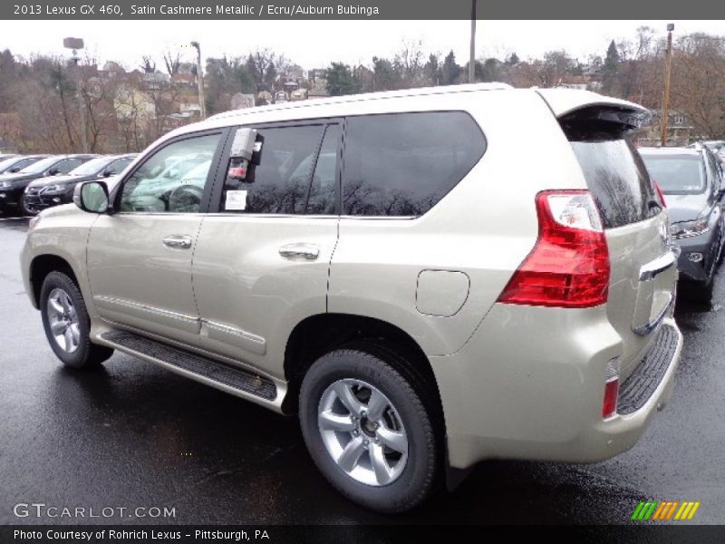 Satin Cashmere Metallic / Ecru/Auburn Bubinga 2013 Lexus GX 460