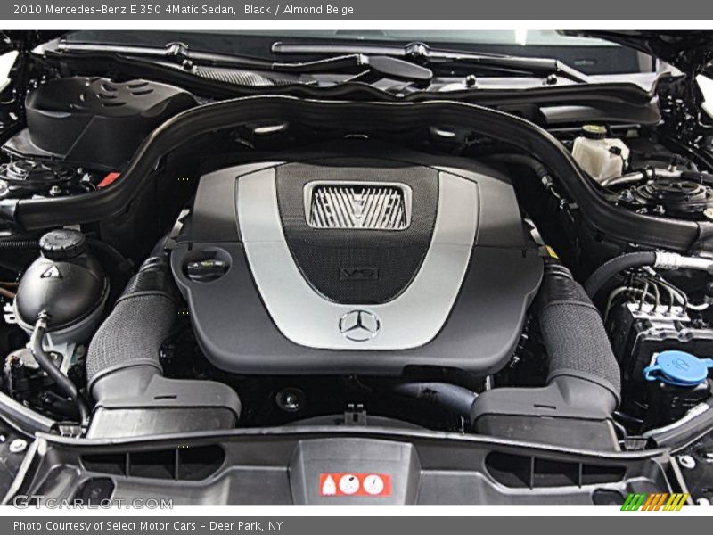 Black / Almond Beige 2010 Mercedes-Benz E 350 4Matic Sedan