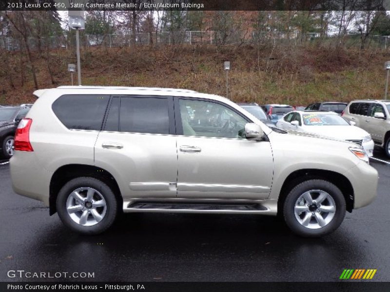 Satin Cashmere Metallic / Ecru/Auburn Bubinga 2013 Lexus GX 460