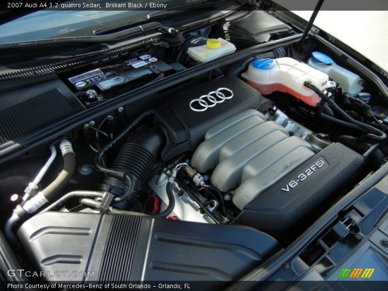  2007 A4 3.2 quattro Sedan Engine - 3.2 Liter DOHC 24-Valve VVT V6