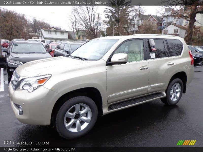 Satin Cashmere Metallic / Ecru/Auburn Bubinga 2013 Lexus GX 460