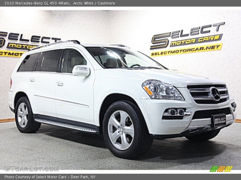 Arctic White / Cashmere 2010 Mercedes-Benz GL 450 4Matic