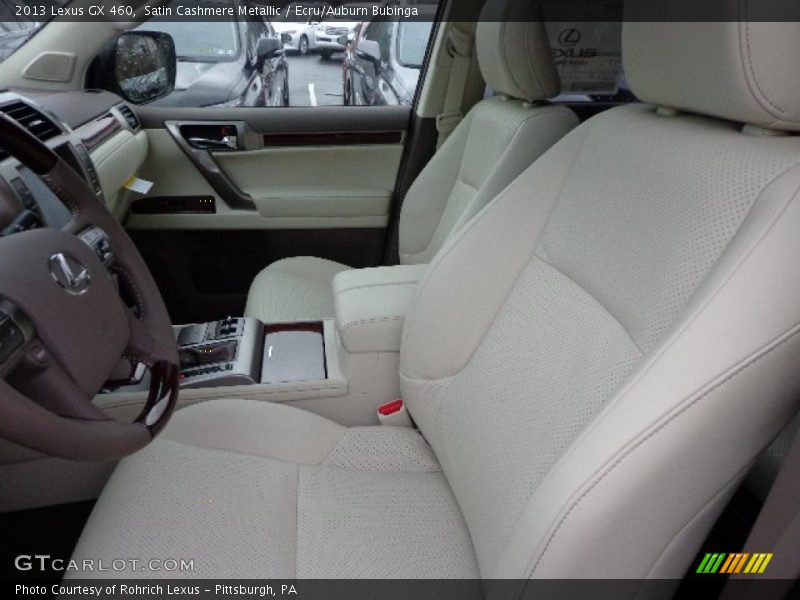 Satin Cashmere Metallic / Ecru/Auburn Bubinga 2013 Lexus GX 460