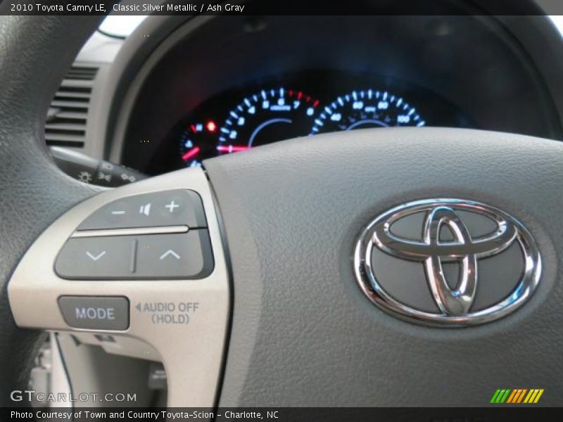 Classic Silver Metallic / Ash Gray 2010 Toyota Camry LE