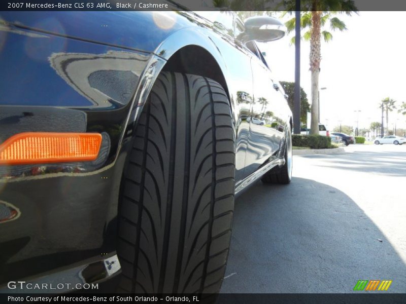 Black / Cashmere 2007 Mercedes-Benz CLS 63 AMG