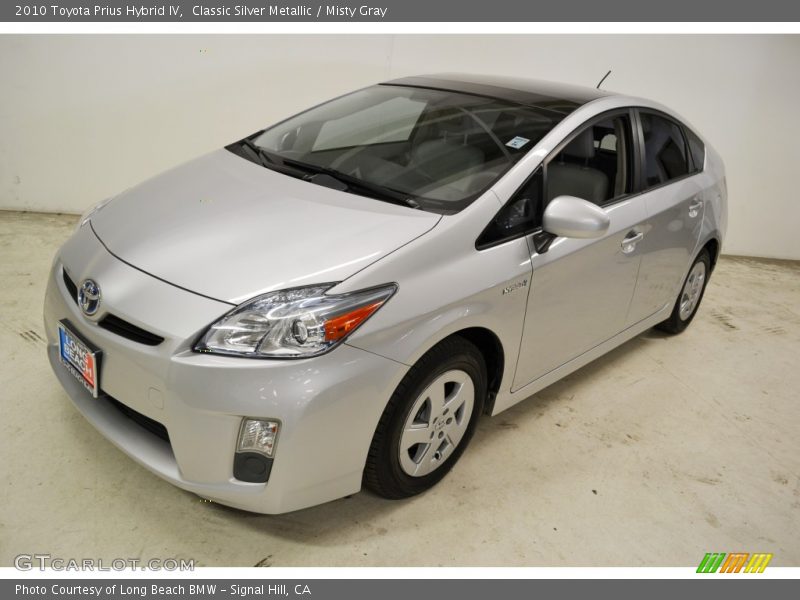 Classic Silver Metallic / Misty Gray 2010 Toyota Prius Hybrid IV