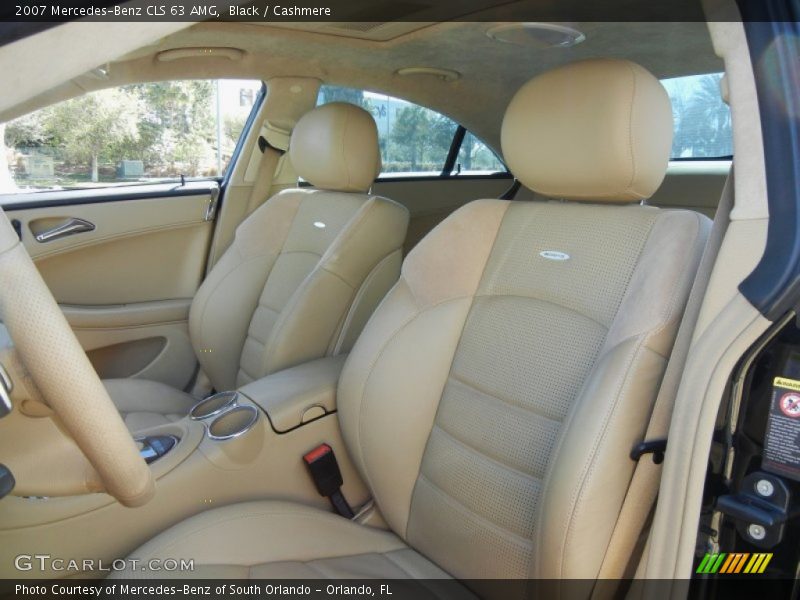 Black / Cashmere 2007 Mercedes-Benz CLS 63 AMG