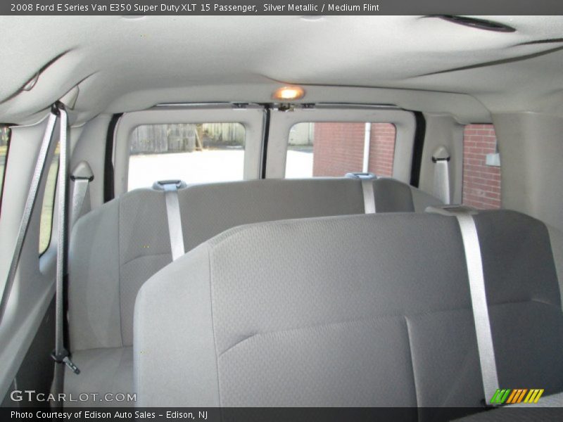 Silver Metallic / Medium Flint 2008 Ford E Series Van E350 Super Duty XLT 15 Passenger