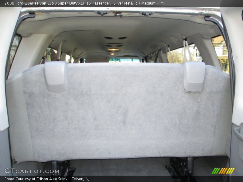 Silver Metallic / Medium Flint 2008 Ford E Series Van E350 Super Duty XLT 15 Passenger