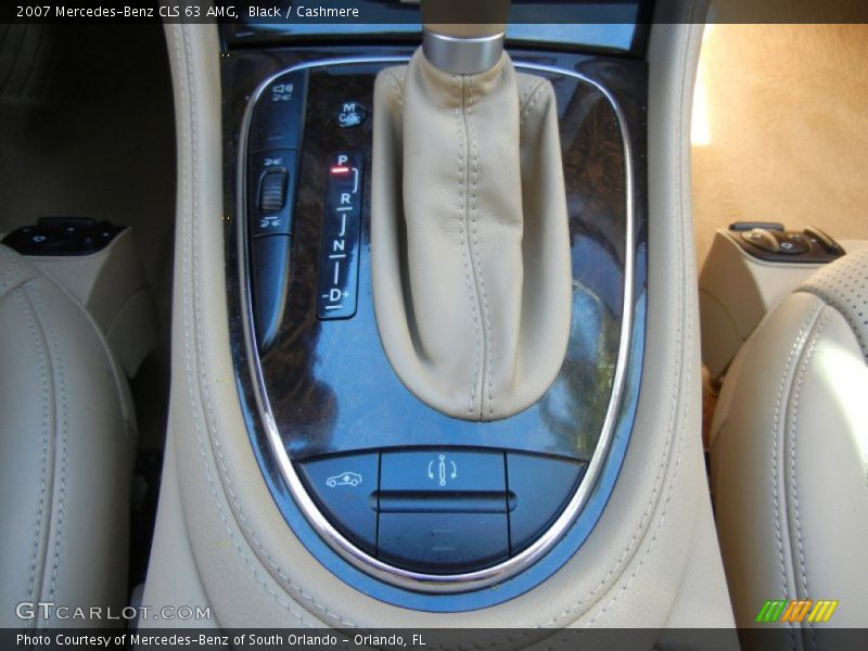 Black / Cashmere 2007 Mercedes-Benz CLS 63 AMG