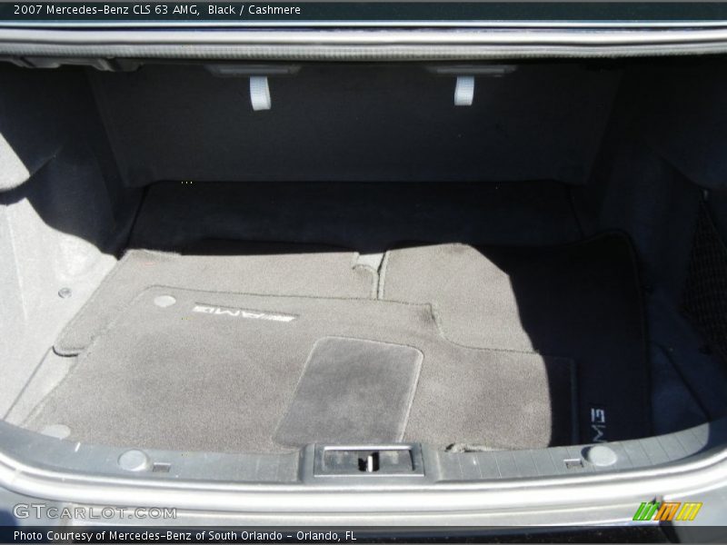 Black / Cashmere 2007 Mercedes-Benz CLS 63 AMG