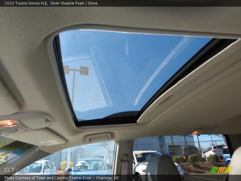 Silver Shadow Pearl / Stone 2010 Toyota Sienna XLE