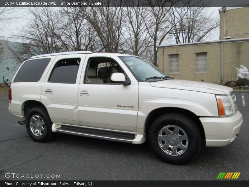 White Diamond / Shale 2004 Cadillac Escalade AWD