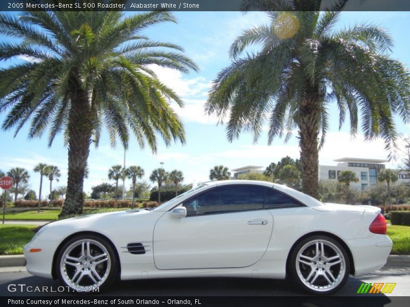  2005 SL 500 Roadster Alabaster White
