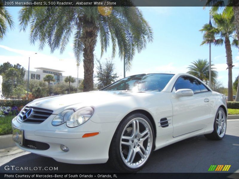 Front 3/4 View of 2005 SL 500 Roadster