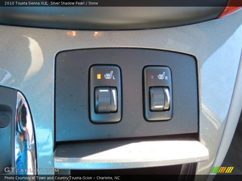 Silver Shadow Pearl / Stone 2010 Toyota Sienna XLE