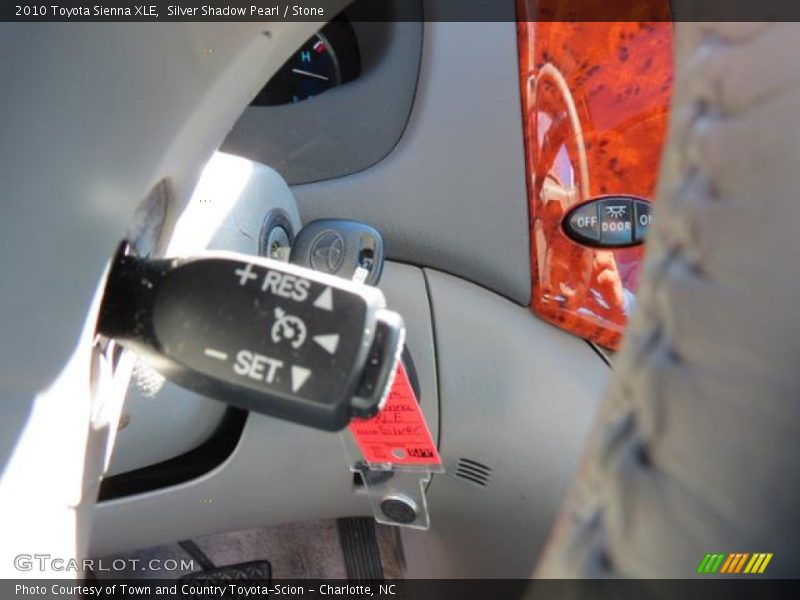 Silver Shadow Pearl / Stone 2010 Toyota Sienna XLE