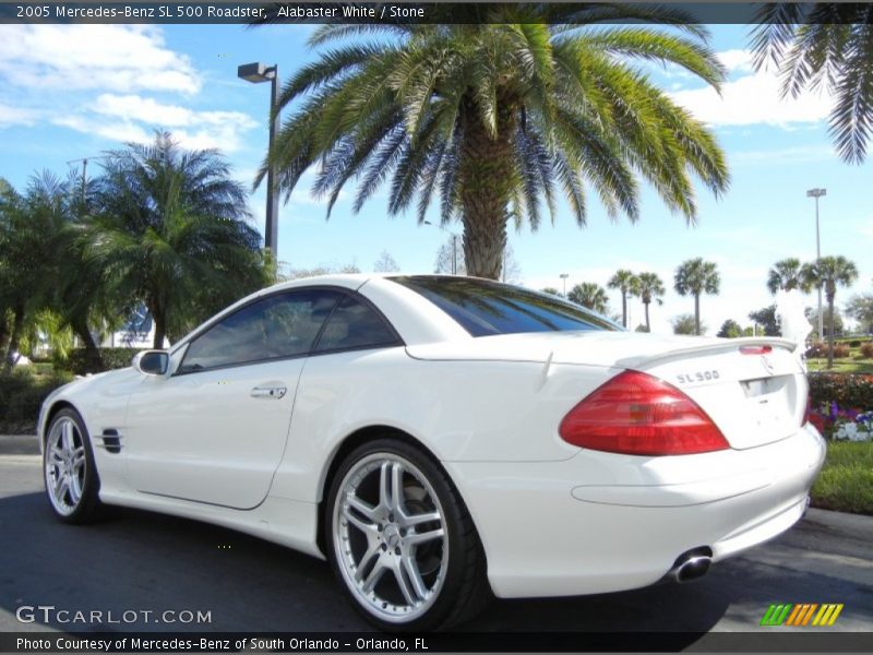  2005 SL 500 Roadster Alabaster White